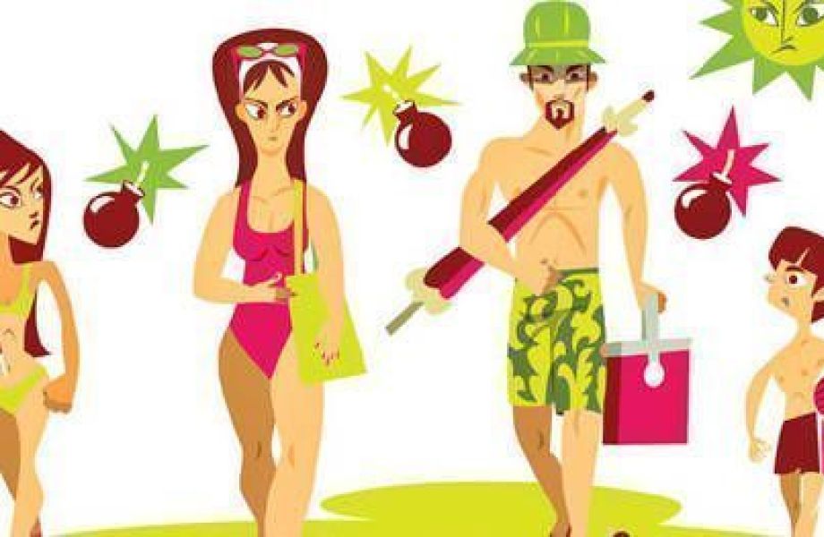 Problemas familiares y de pareja durante las vacaciones